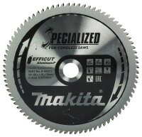 makita E-06323 Kreissägeblatt 260,0 mm, 81...