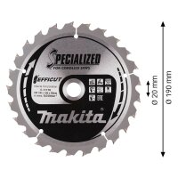 makita E-11178 Kreissägeblatt 190,0 mm, 25 Zähne, 1 St.