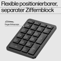 HP 960 Tastatur kabellos schwarz