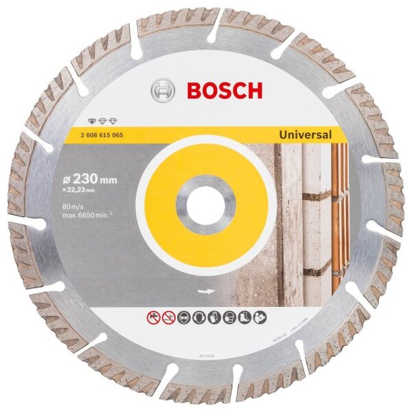 BOSCH Diamant-Trennscheibe Standard for Universal, 1 St.