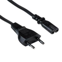 goobay Euro/Geräte C7 Netzkabel Netzkabel mit...