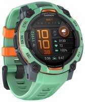GARMIN Instinct 3 AMOLED 45 mm Smartwatch grün, schwarz
