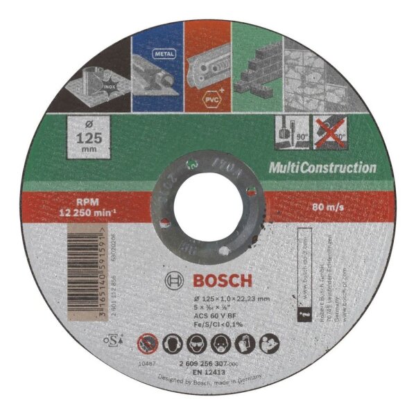 BOSCH Trennscheibe Multi Construction AC 60 S BF, 1 St.
