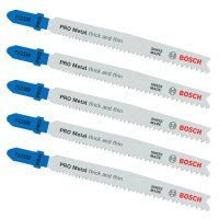 BOSCH PRO T123XF Stichsägeblätter, 5 St.