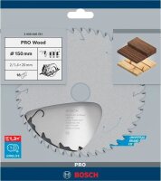 BOSCH PRO Wood Kreissägeblatt 150,0 mm, 18...