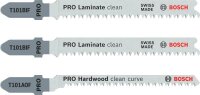 BOSCH PRO Laminat Stichsägeblätter-Set 3 St., 1...