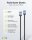 goobay RJ-45 Netzwerkkabel 0,25 m schwarz bis zu 10,00 Gbit/Sek. bis zu 500 MHz, 1 St.