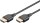 goobay HDMI 2.0 HDMI-Kabel 0,5 m schwarz, 1 St.
