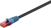 goobay RJ-45 Netzwerkkabel 50,0 m schwarz bis zu 1,0...