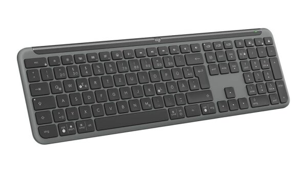 Logitech Signature Slim K950 Tastatur kabellos graphit