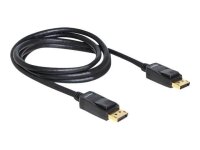 DeLOCK DisplayPort Kabel 2,0 m schwarz, 1 St.
