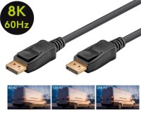 goobay DisplayPort Kabel 1.4 2,0 m schwarz, 1 St.