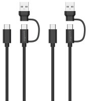 speedlink USB-C/A zu USB-C Kabel Set USB-Kabel Play &...
