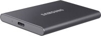 SAMSUNG Portable T7 1 TB externe SSD-Festplatte grau