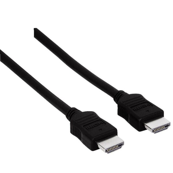 hama HDMI Kabel 5,0 m schwarz, 1 St.