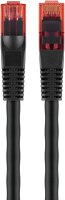 goobay RJ-45 Netzwerkkabel Outdoor 50,0 m schwarz bis zu 1,00 Gbit/Sek. bis zu 250 MHz, 1 St.