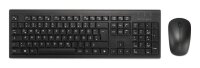 Kensington KM270 EQ Tastatur-Maus-Set kabellos schwarz