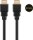goobay HDMI 2.1 Kabel 48 Gbit/s 1,0 m schwarz, 1 St.