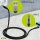 goobay USB 2.0 A/USB C Kabel 0,5 m schwarz, grau, 1 St.