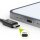 goobay USB C Kabel 2,0 m schwarz, grau, 1 St.