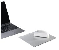 hama Mousepad Aluminium silber
