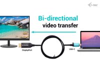 i-tec® USB C/DisplayPort Kabel 1,5 m schwarz, 1 St.