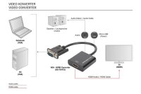 DIGITUS DA-70473 HDMI/VGA  Adapter