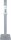 helit Desinfektionsspender stehend the aseptic H6817087 silber, weiß Stahl, Kunststoff 1,0 l, 1 St.