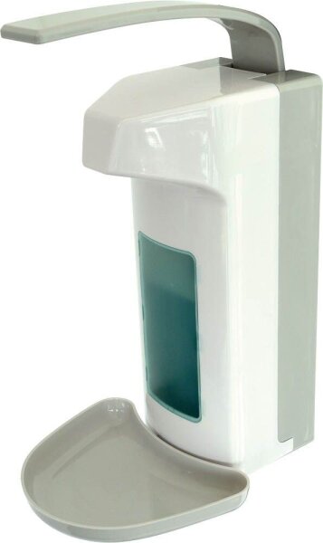 helit Desinfektionsspender the aseptic H6817182 weiß, grau Kunststoff 1,0 l, 1 St.