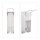 relaxdays Desinfektionsspender 10029927_0 silber Kunststoff 1,0 l, 1 St.