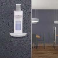 relaxdays Desinfektionsspender 10029929_0 weiß Kunststoff 0,5 l, 1 St.