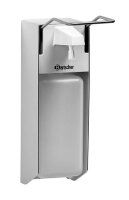 Bartscher Desinfektionsspender PS 0,9L-W 850019 silber, weiß Kunststoff 0,9 l, 1 St.