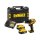 DeWALT Akku-Schlagbohrschraube DCD709P2T-QW 18V XR r mit TSTAK I Werkzeugkoffer, 2x 5Ah Akkus und Ladegerät