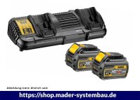 DEWALT Flexvolt Starter-Set 2xAkku 54V /108 Wh