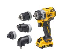 DEWALT Akku-Bohrschrauber, 4 Köpfe, 12 Volt