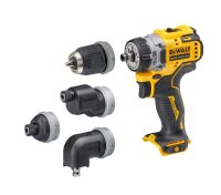DEWALT Akku-Bohrschrauber, 4 Köpfe, 12 Volt
