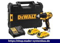 DEWALT Akku-Bohrschrauber 18 V, 2 Ah