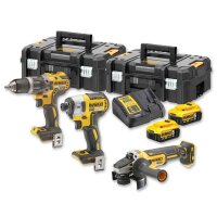 DEWALT Akku-Kombopack (3-tlg.), 18V