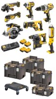 DEWALT Akku-Kombopack (8-tlg.), 18V