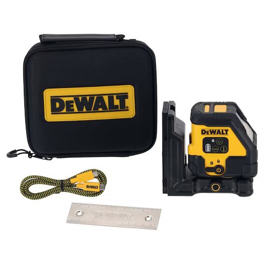 DEWALT Linienlaser mit integriertem Akku, rot