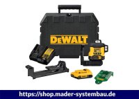 DEWALT Akku-Linienlaser, 360Gr, 18V