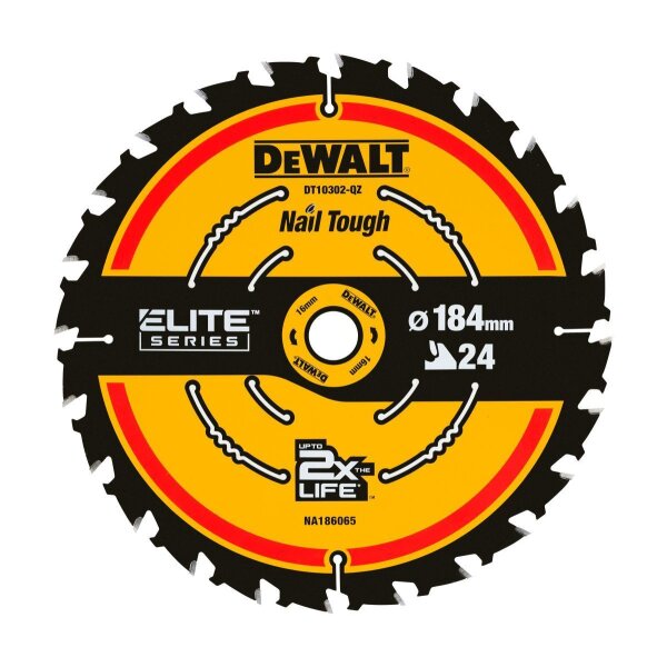 DEWALT ELITE Kreissaegeblaett. 184/16 mm 24WZ