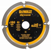 DEWALT Kreissaegeblatt PCD 160/20mm 4Z