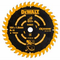 DEWALT Kreissaegeblatt Akku 184/16mm 40WZ