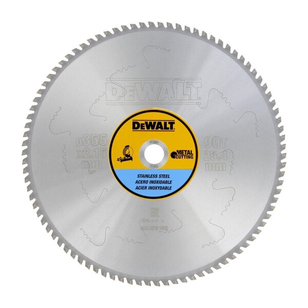 DEWALT Kreissaegeblatt stat. 355/25,4mm 90TFZ