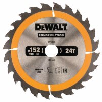 DEWALT Kreissaegeblatt Handkr. 152/20mm 24WZ