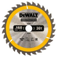 DEWALT Kreissaegeblatt Handkr. 160/20mm 30WZ