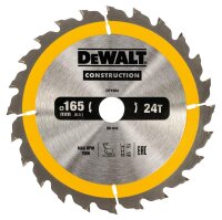 DEWALT Kreissaegeblatt Handkr. 165/20mm 24WZ