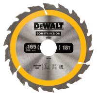 DEWALT Kreissaegeblatt Handkr. 165/30mm 18WZ