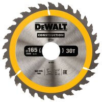 DEWALT Kreissaegeblatt Handkr. 165/30mm 30WZ
